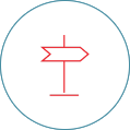 sign post icon